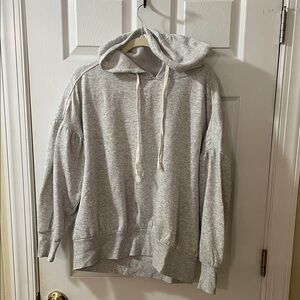 Women's Gray Hoodie Sweatshirt